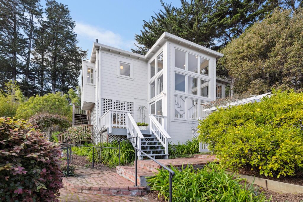105 Montford Ave Mill Valley, CA - Vintage, Views & Magical Gardens